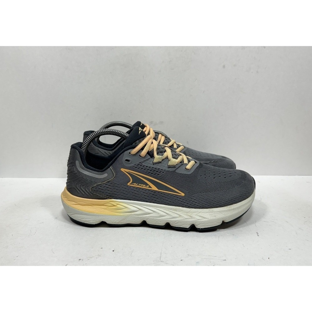 Altra Provision 7 Women's Size 9.5 Gray Orange Running Shoes Athletic Sneakers